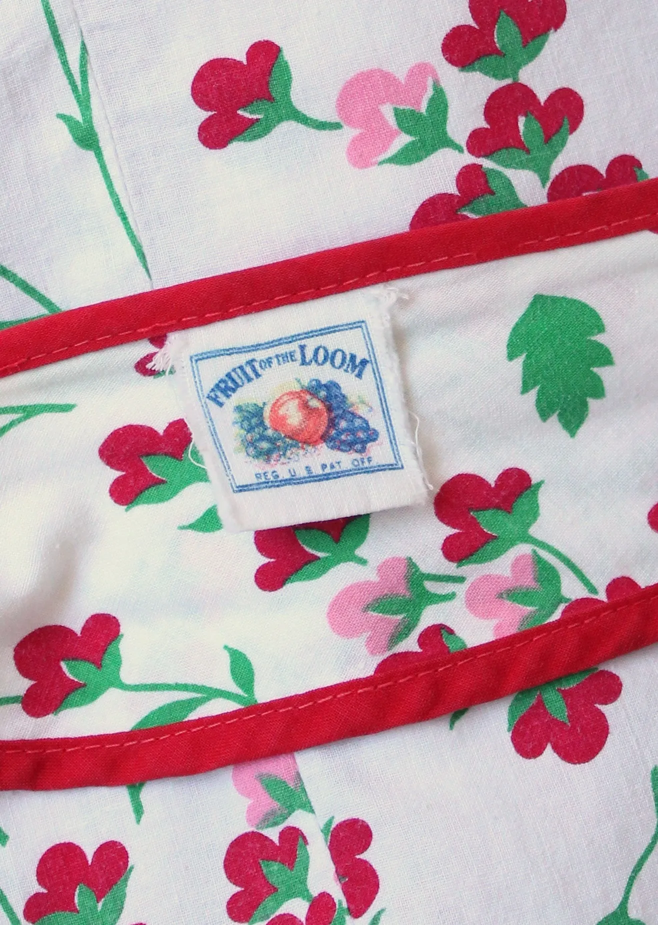 Vintage early 1950s Floral Cotton Halter Sundress